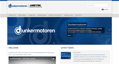 Desktop Screenshot of dunkermotoren.com
